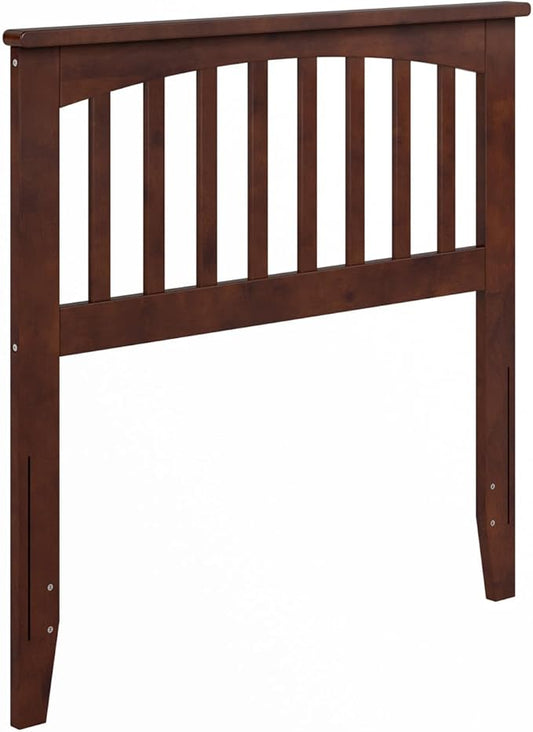AFI, Mission Twin Solid Wood Headboard, Walnut