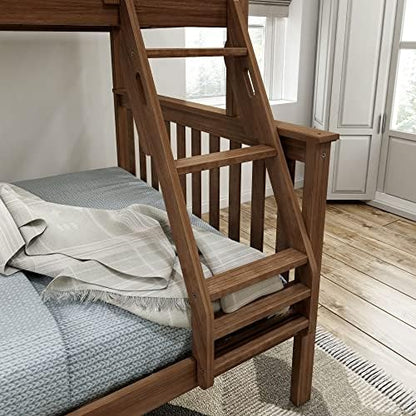Plank+Beam Classic Twin Over Full Standard Bunk, Walnut