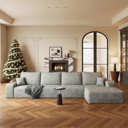 Boneless Couch, Sectional Cloud Couch Sofa for Living Room
