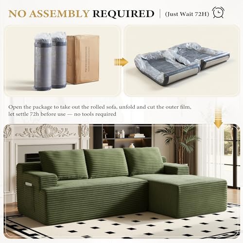 Boneless Couch, Cloud Couch Sofa, Sectional Couches for Living Room