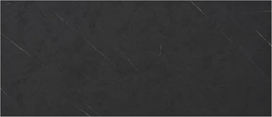 Kaboon 60x28 inches Tabletop, Solid One-Piece Desktop for Sit Stand Desk, Double Desks, L Desk DIY,Wood Countertop Home or Commercial Use,1 inch Thick, Could Atlas/Black Marble, 27.56" D x 59.1" W