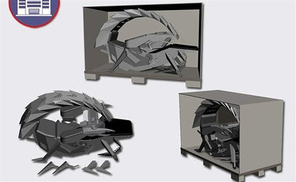 Multi -Screen Encoding Cabin Workstation Office Cockpit Gaming Station Video Gaming Chair Computer Table