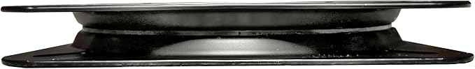 chairpartsonline Replacement Memory Spring Auto Return Bar Stool Swivel - 8" Square - Flat Profile - S5692