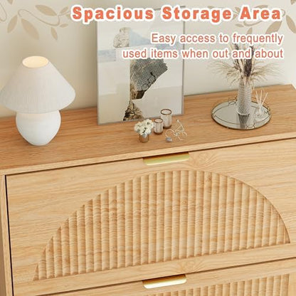 Shoe Cabinet Organizer with 3 Flip Drawers,Entryway Shoe Storage Cabinet