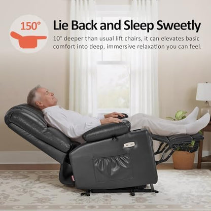 MCombo Large Power Lift Recliner Chair for Tall Elderly, 7099