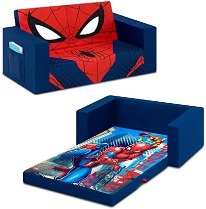 Delta Children Cozee Flip-Out Sofa, Spider-Man