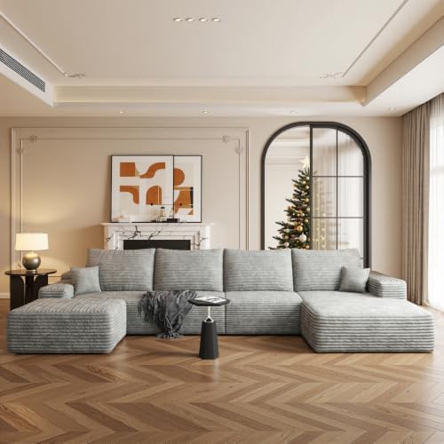 Boneless Couch, Sectional Cloud Couch Sofa for Living Room