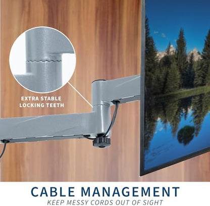 VIVO Black Quick Release RV TV Wall Mount for 13-43 in Screens, Mount-TVQR1