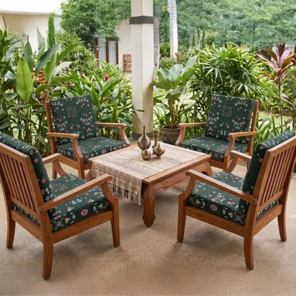 8Pcs Patio Cushion Covers Stretch Outdoor Furniture Protector Slipcovers