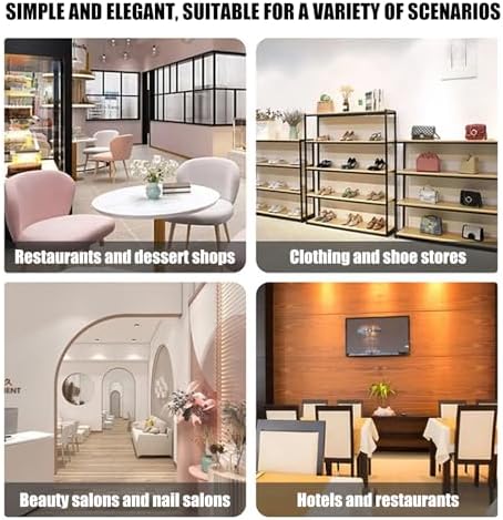 Reception Desk with Counter Modern, 35.4-118.1'', Solid Wood Ecological Board, Large Storage Space,Lockable Storage Drawers, for Salons, Offices, Lobbies, Retail Stores and Home Offices