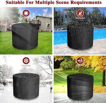 Fire Pit Cover, 30 Inch Round Fire Pit Cover