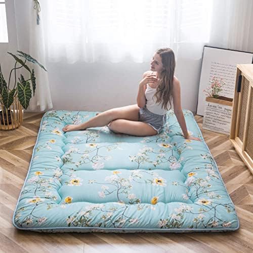 MAXYOYO Japanese Floor Mattress 4" Thick King Size Foldable Futon Mattress