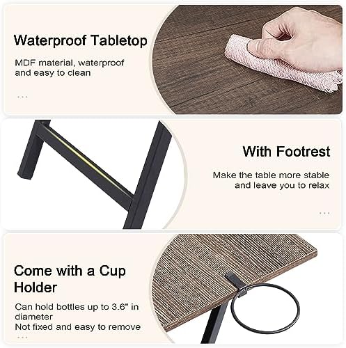 VECELO Folding TV Trays Set of 2