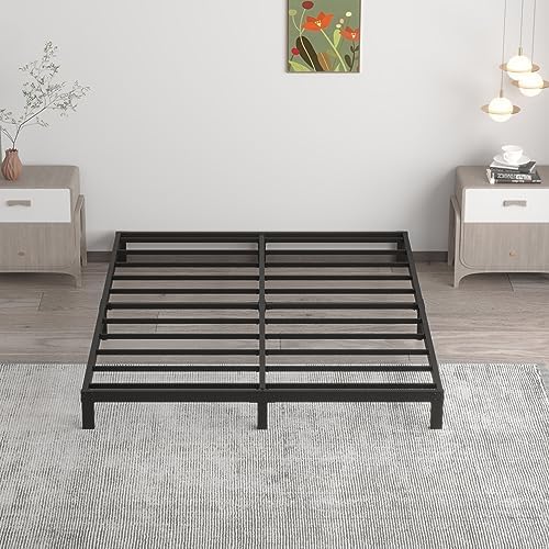 Upcanso 7 Inch Full Bed Frame, Low Profile Full Size Bed Frame