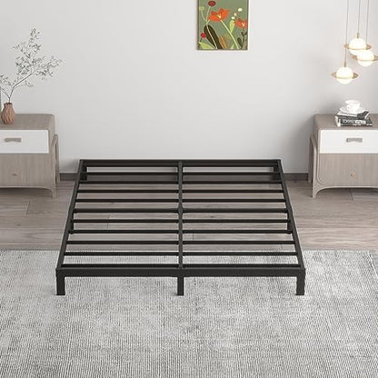 Upcanso 7 Inch Full Bed Frame, Low Profile Full Size Bed Frame