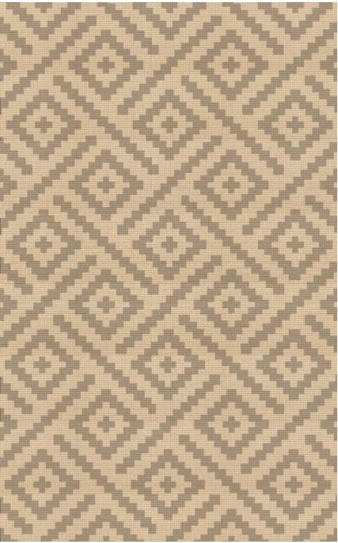 GENIMO 6'x9' Washable Outdoor & Indoor Rugs, RV Mat for Patio, Living Room, Bedroom, Balcony & Porch,Beach, Dining Room,RV, Deck, Camping, Geometric Outdoor Area Rug, Easy Cleaning