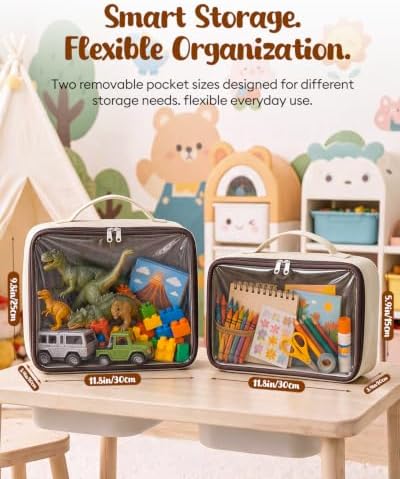 Over the Door Toy Storage, Hanging Toy Storage Organizer for Small Toys