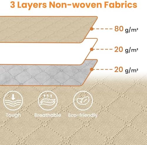 90L Clothes Storage, Foldable Thick Fabric Blanket Storage Bags