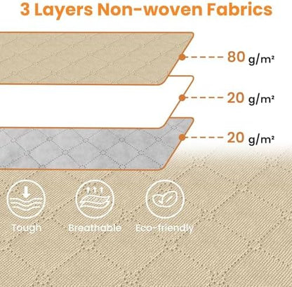 90L Clothes Storage, Foldable Thick Fabric Blanket Storage Bags