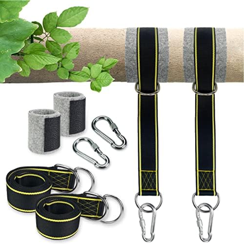 5FT Tree Swing Hanging Straps Kit with Tree Protector,2 Pack