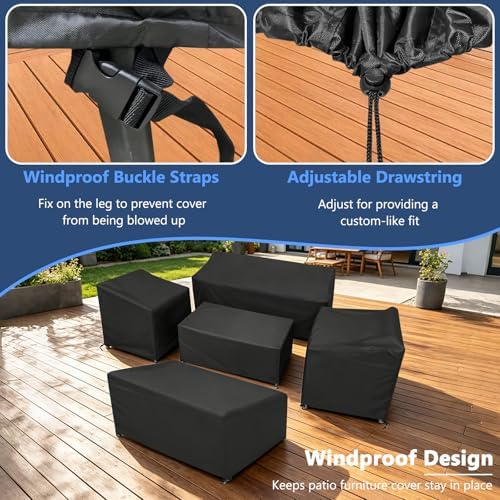 STARTWO Patio Furniture Covers