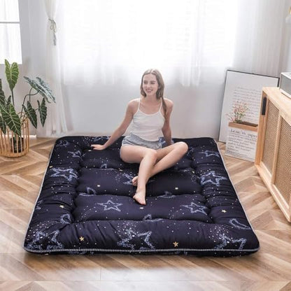 MAXYOYO Japanese Floor Mattress 4" Thick Twin Size Foldable Futon Mattress