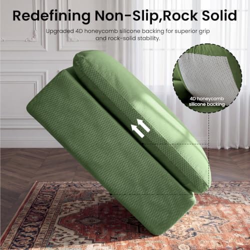 138" Boneless Cloud Couch, U Shaped Sectional Sofa for Living Room