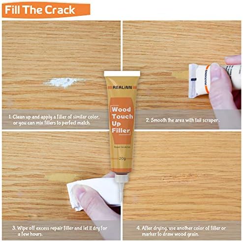 Wood Furniture Repair Kit- Set of 28 - Touch Up Markers