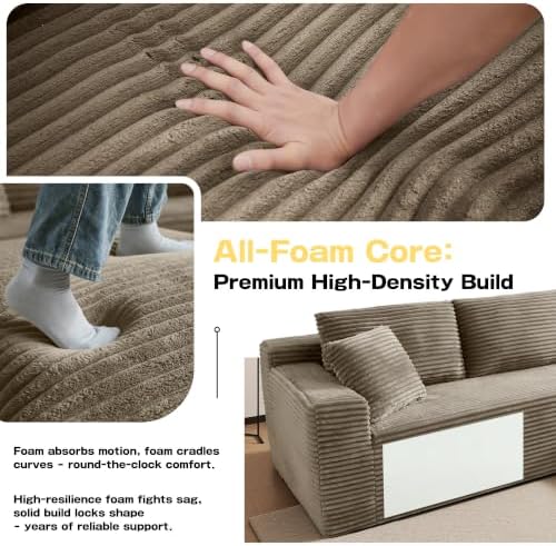 Boneless Couch, L Shaped Cloud Couch Sofa