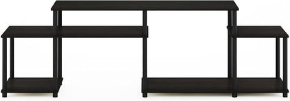 Furinno Turn-N-Tube Handel Stand for TV up to 55 Inch, Espresso