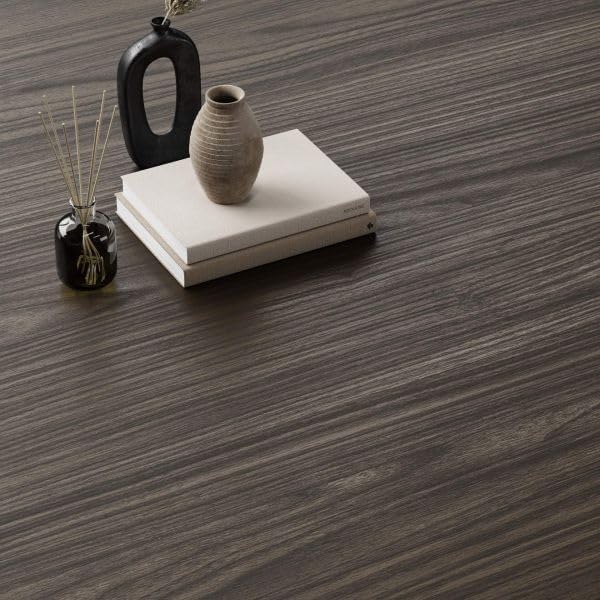 Mobili Fiver, Evolution Desk 35.4 x 15.7 in, Dark Walnut with Two Legs, Made in Italy