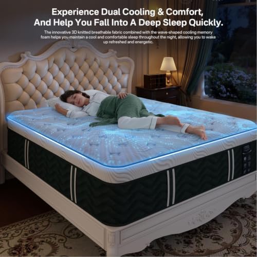 (Hotel-Level) Luxury 8 Inch Twin XL Size Hybrid Bed Mattress in a box