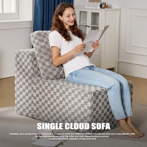 Hobestluk Boneless Couches for Living Room Memory Foam Couch Modular Sofa