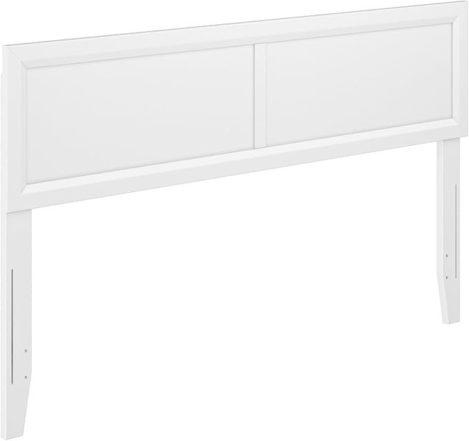 AFI, Sophia Adjustable Modern Queen Wood Headboard, White