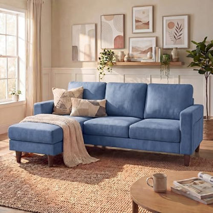 JUMMICO L-Shaped Couch for Apartment, Suitable for single occupancy
