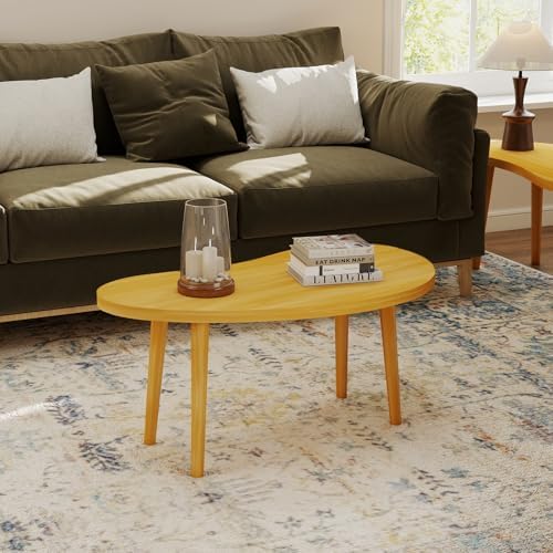 Mango Coffee Table for Living room, Natural, 19.7"D x 31.5"W x 16"H