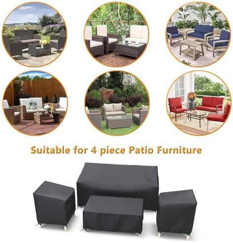 STARTWO Patio Furniture Covers