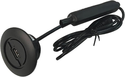 Fromann 2 Button Remote Hand Control Handset with USB and Blue Light for Power Recliner Lift Chairs