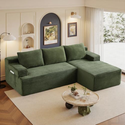 Boneless Couch, Cloud Couch Sofa, Sectional Couches for Living Room