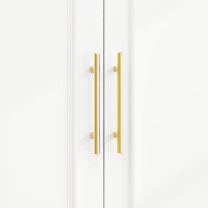 Timechee Almirah for Clothes, 74.8" Tall Bedroom Closet Storage Cabinet with Doors and Shelves, Hanging Rod, White Standing Wardrobe Clothes Closet for Bedroom, Armario Storage Cabinet for Clothes
