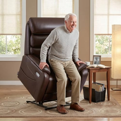EONIX Dual Motor Large Power Lift Recliner Chair with Massage & Heat