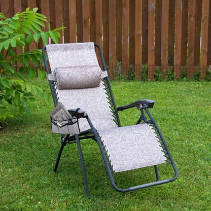 PATIKIL Beach Chair Armrest Bag, Waterproof Beach Chair Hanging Storage Pouch Arm Rest Magazine Snack Bag with 4 Pockets for Camping Outdoors
