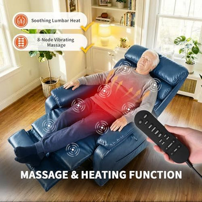 EONIX Dual Motor Power Lift Recliner Chair for Elderly with Heat & Massage