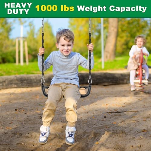 SELEWARE 2 Pcs 85" Stainless Steel Hanging Chains Heavy Duty Swing Chains