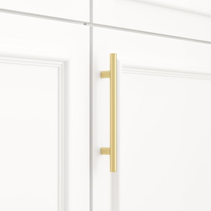 WOODTIME Wardrobe Closet with 2 Hanging Rods, Modern Wooden Armoire with 6 Framed Doors & 6 Shelves, Clothes Storage Cabinet Organizer for Bedroom Apartment, White