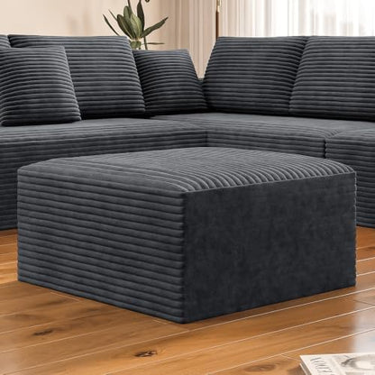 Boneless Couch Modular Sectional Sofa Cloud Corduroy Couch
