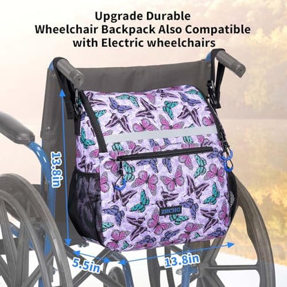 Wheelchair Bags to Hang on Back, Wheel Chair Accessories Storage Bag