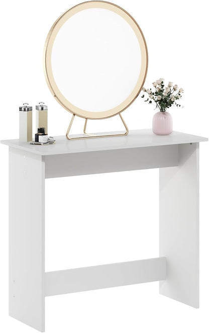 Furinno Simplistic Study Table, White