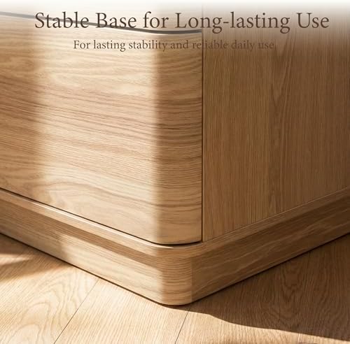 Nightstands with 3 Push to Open Drawers Storage