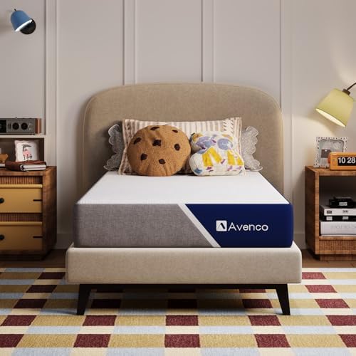 Avenco SyncDeep 6 Inch Twin Mattress for Deep Sleep, Memory Foam Mattress